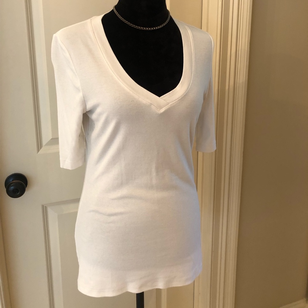 White long t-shirt